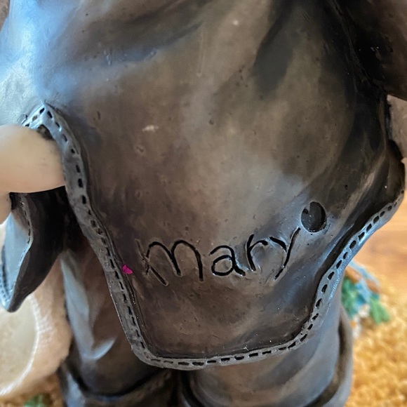 Mary’s moo moos vintage Cow Couple Figurine collectible music box rare - Picture 5 of 5